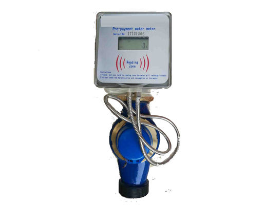 Residential Prepaid Water Meter , Smart Water Flow Meter In Irrigation DN50