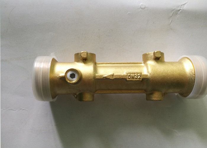 DN15 Brass Ultrasonic Water Meter Pipe CNC Milling With Z Reflect